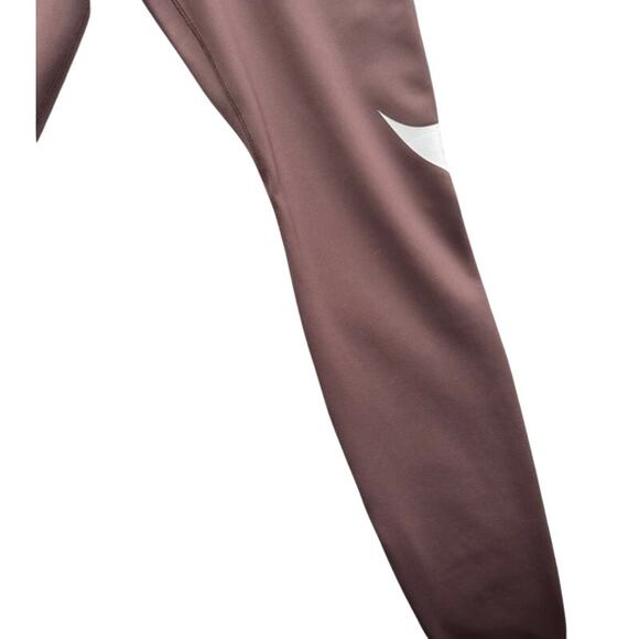Nike Women’s Swoosh Run Just Do It 7/8 Tights Dusty Rose XS EUC - Picture 3 of 8